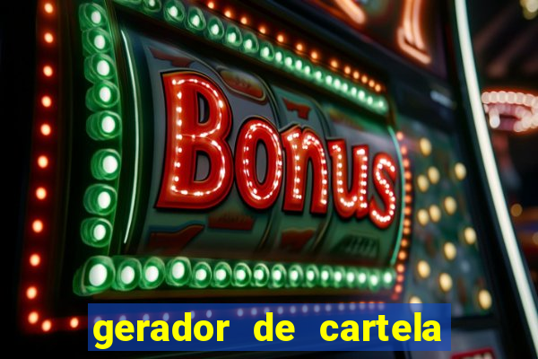 gerador de cartela de bingo